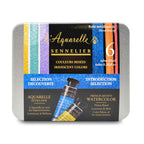 French Artists' Iridescent Watercolor Set of 6 Colors