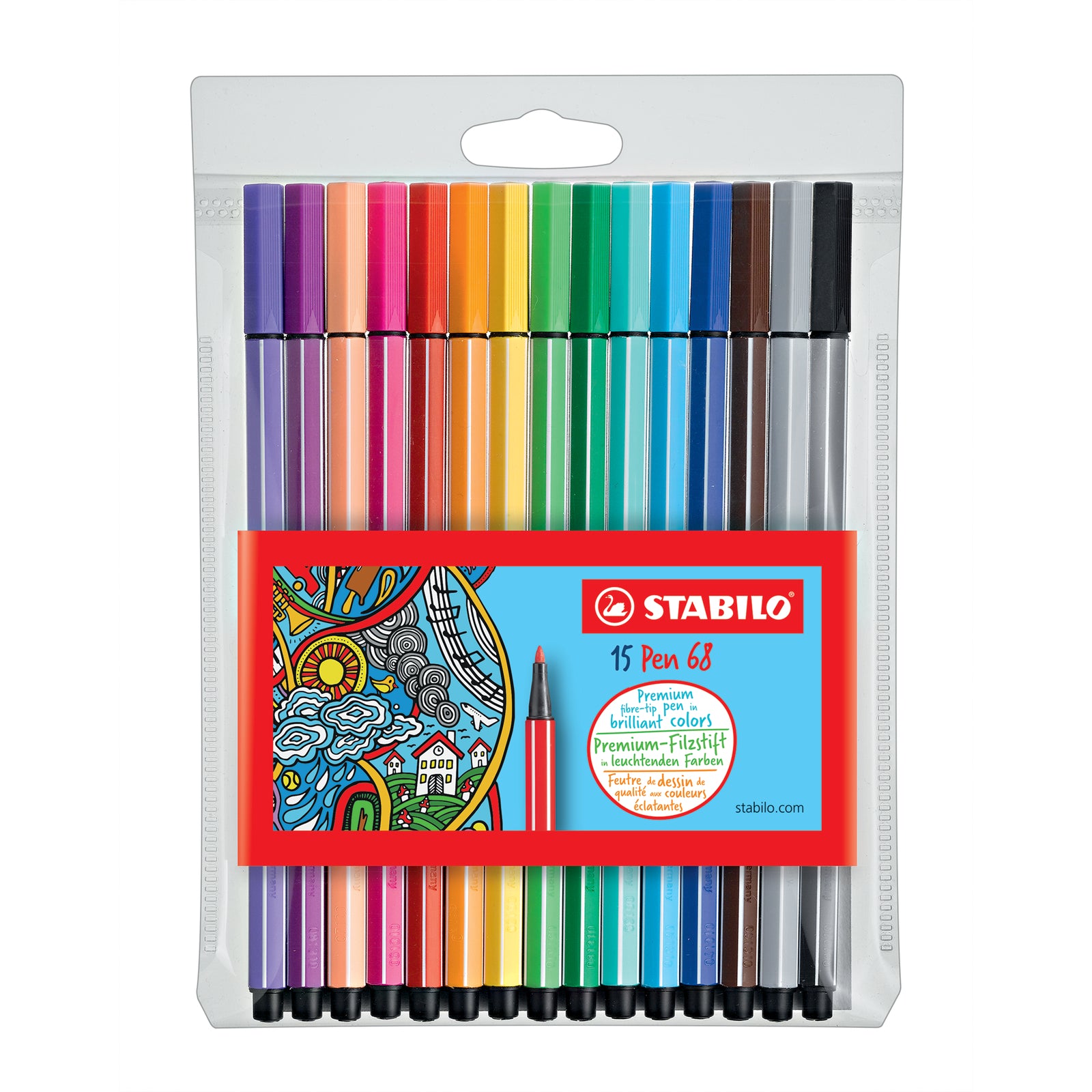 Stabilo Pen 68 Marker Sets