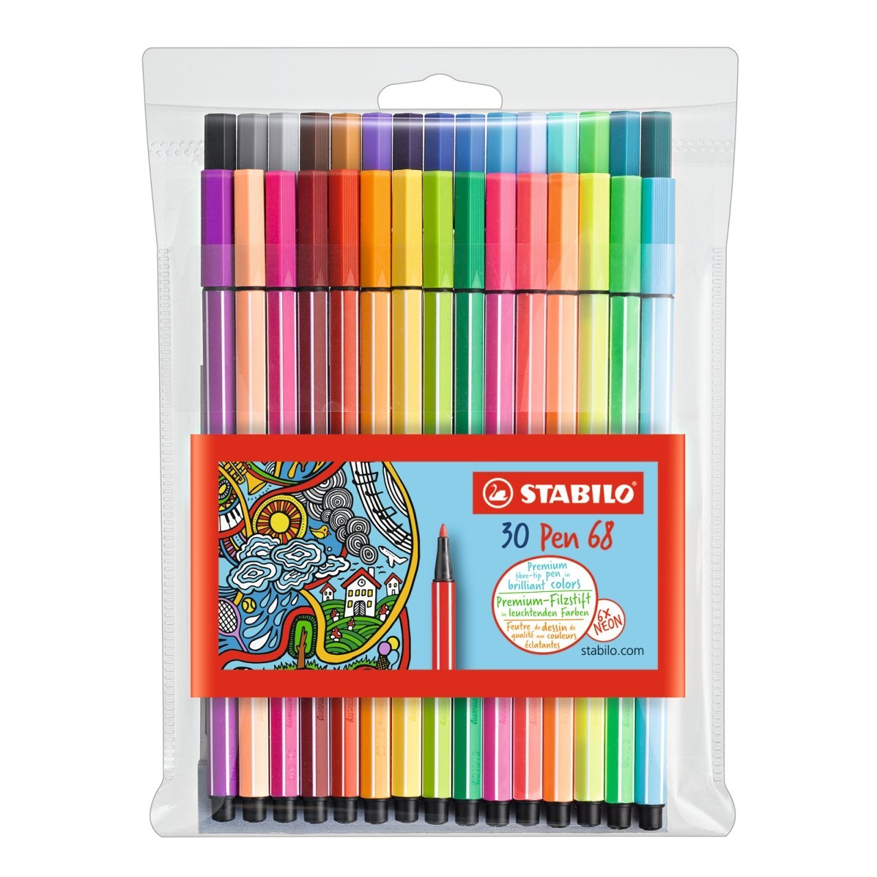 Stabilo Pen 68 Wallet Sets