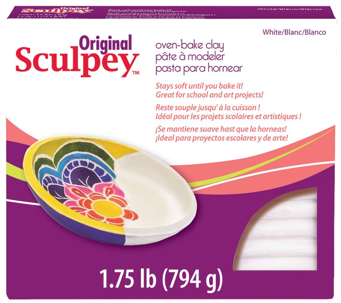 Original Sculpey White 1.75lb