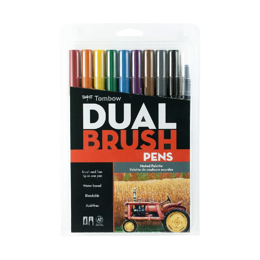 Tombow Dual Brush Pen Set – January Letterpress