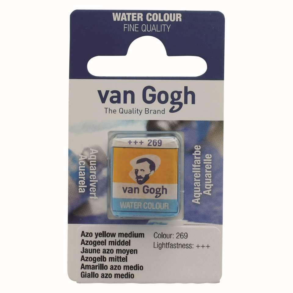 Van Gogh Watercolor Half Pans