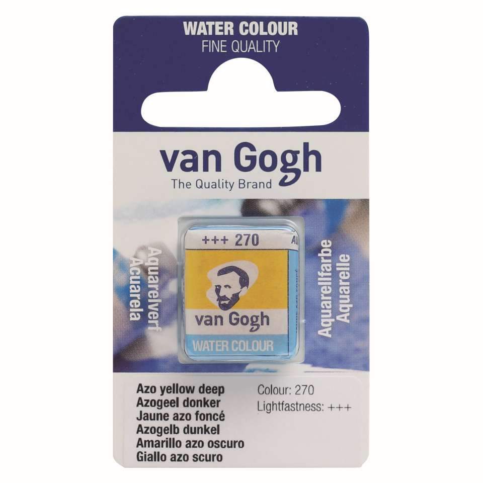 Van Gogh Watercolor Half Pans