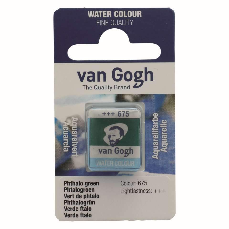 Van Gogh Watercolor Half Pans
