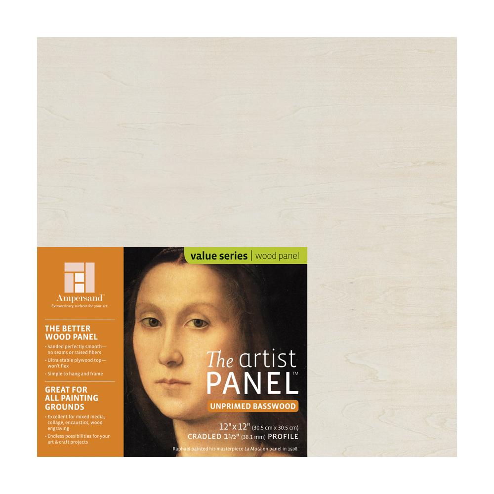 Artist Panels - Unprimed Basswood