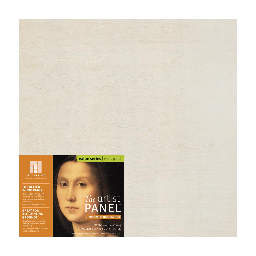 Artist Panels - Unprimed Basswood