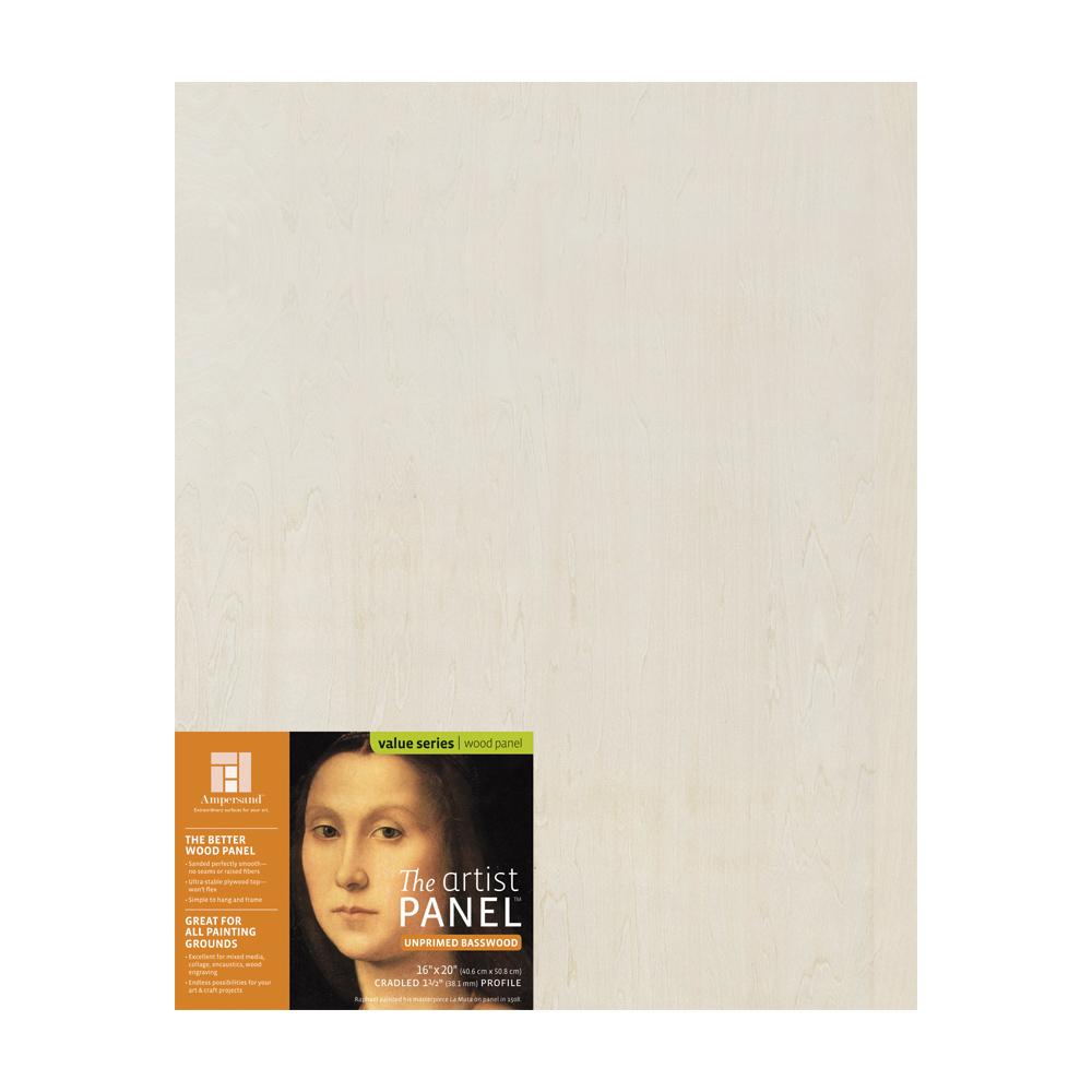 Artist Panels - Unprimed Basswood