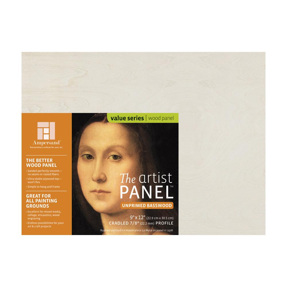 Artist Panels - Unprimed Basswood