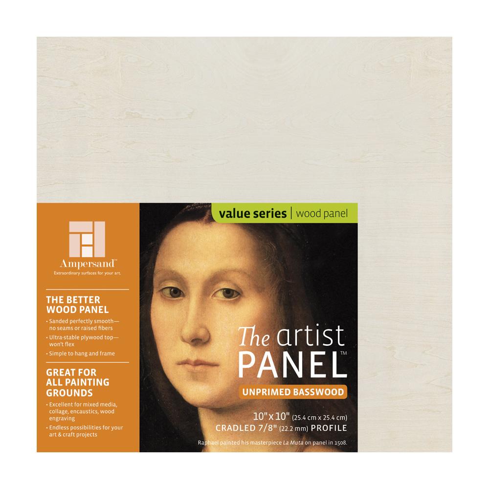 Artist Panels - Unprimed Basswood