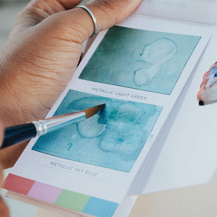 Viviva Colorsheets Watercolor Metallic 10 Color