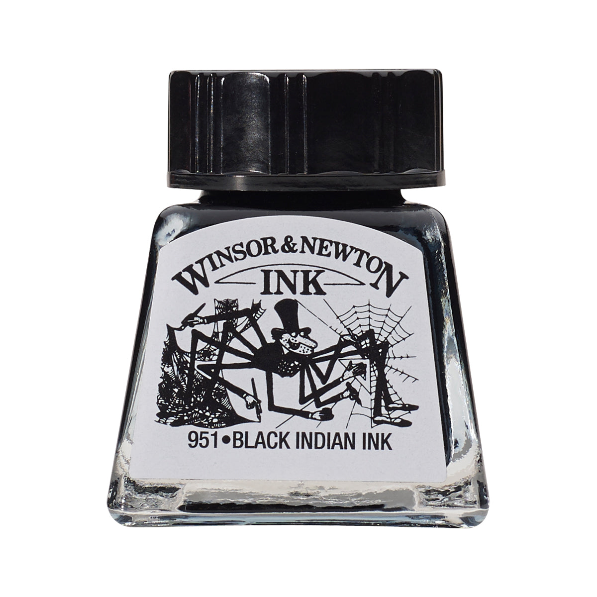 Winsor & Newton Drawing Ink Black .5 oz. Bottle