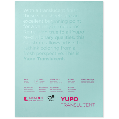 Yupo Translucent Pads