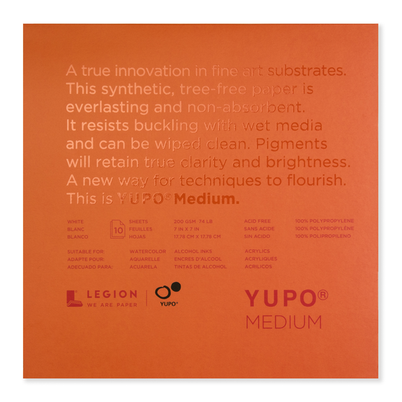 Yupo Medium Pads (White)