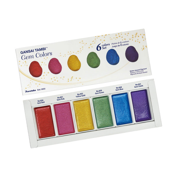 Gansai Tambi Metallic Watercolor Sets