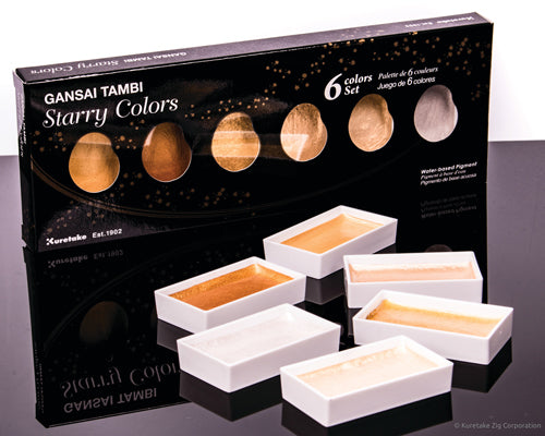 Gansai Tambi Metallic Watercolor Sets