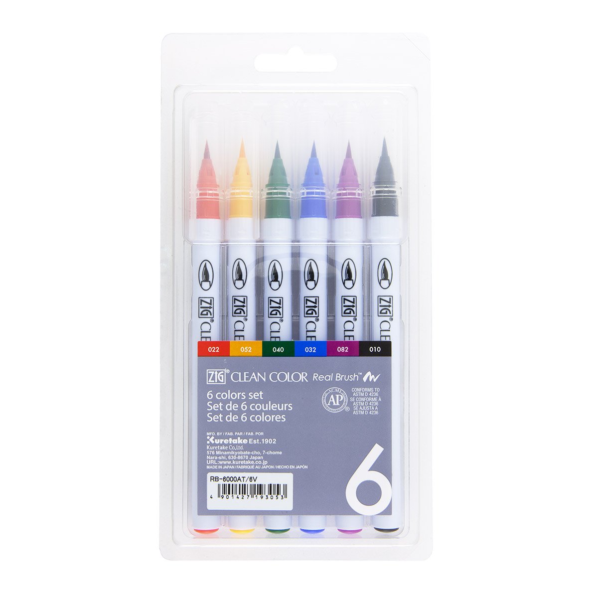 Zig Cleancolor Brushpen Sets