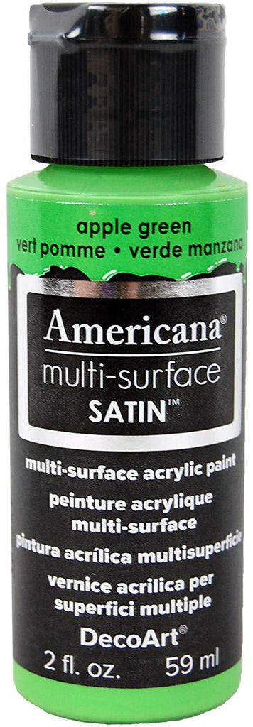 DecoArt Americana Multi-Surface Satin Acrylics, 2 oz., School Bus