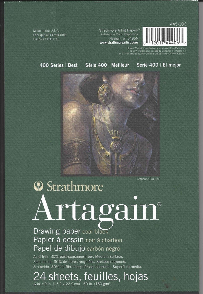 Artagain Black Paper Pads