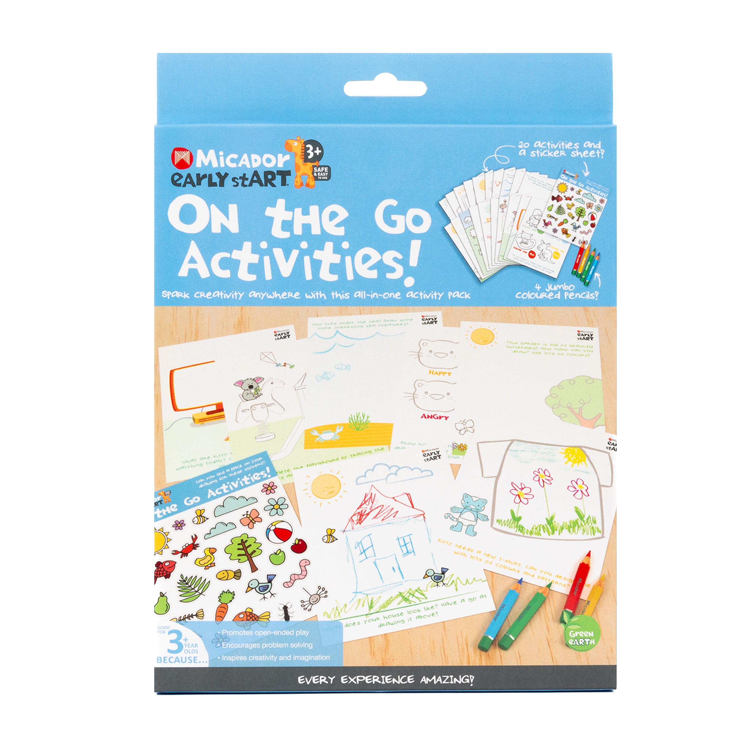 Micador early stART On the Go Activity Pack