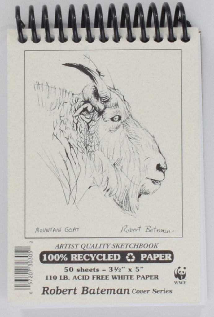 Robert Bateman Recycled Sketch Books
