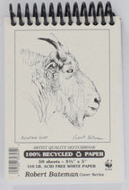 Robert Bateman Recycled Sketch Books