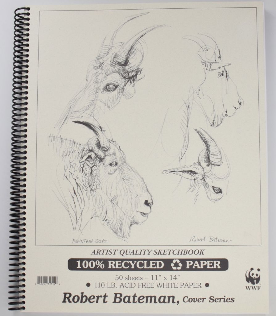 Robert Bateman Recycled Sketch Books