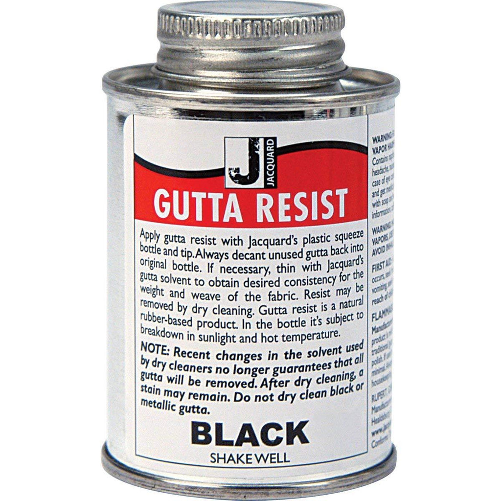 Jacquard Black Gutta Resist
