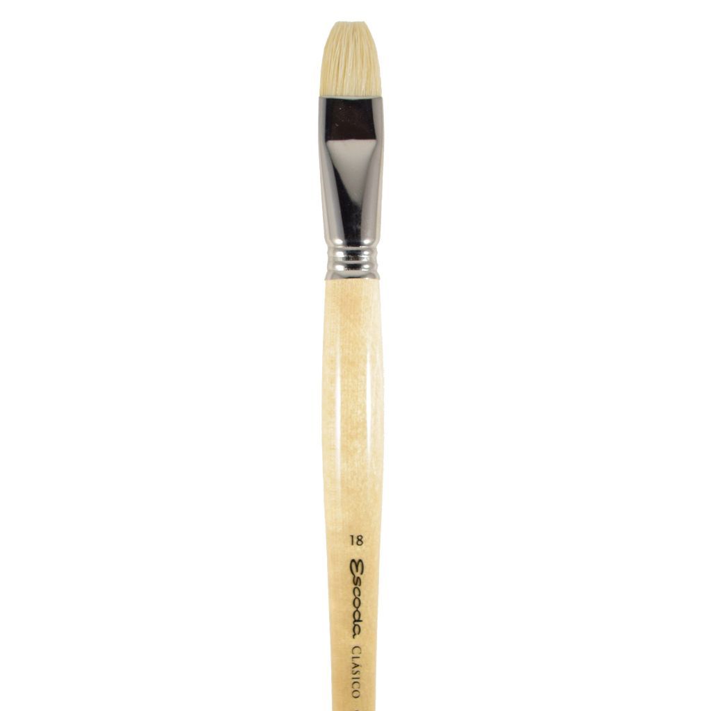 Escoda Clasico Chungking Bristle Brush Flat 18