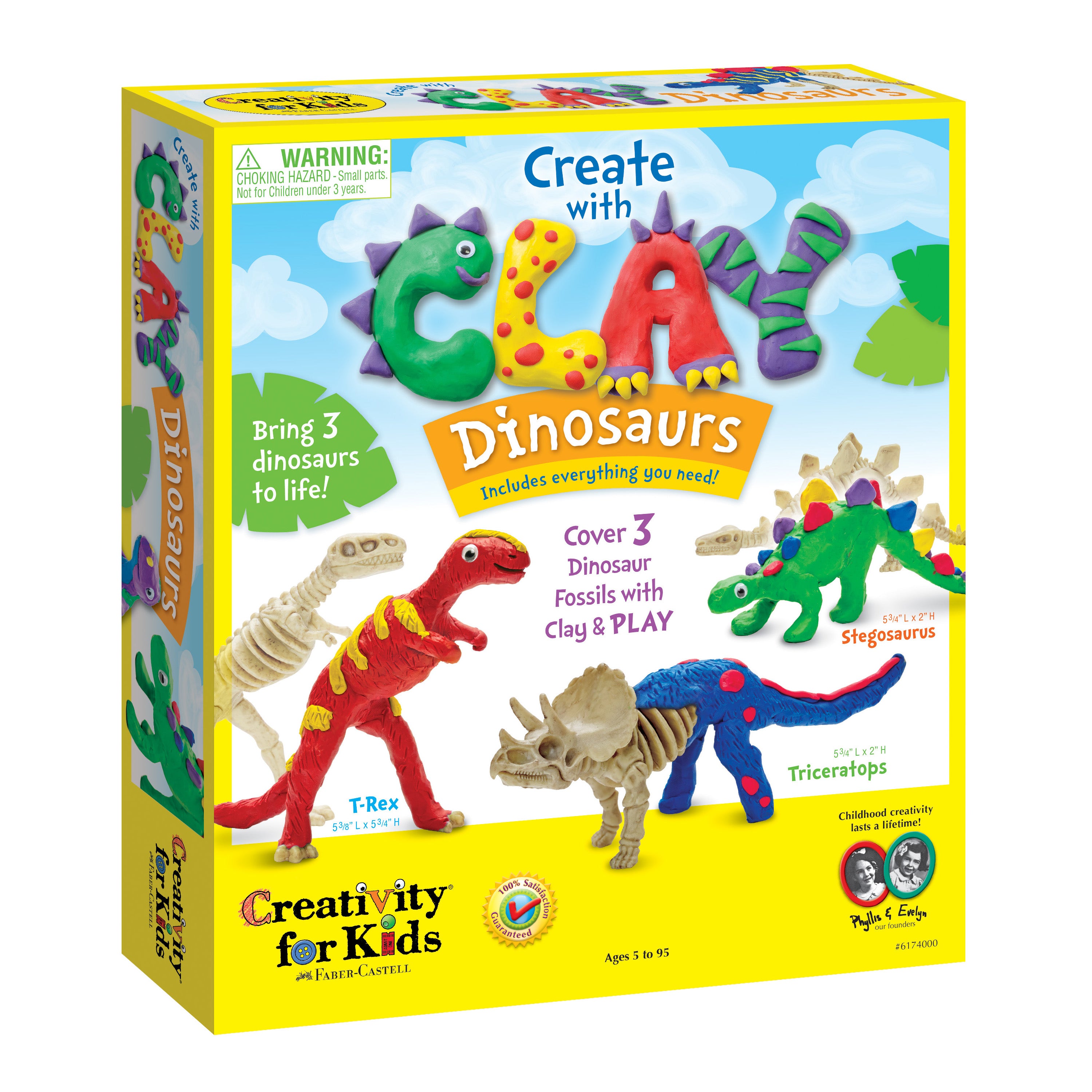 Create with Clay Dinosaurs