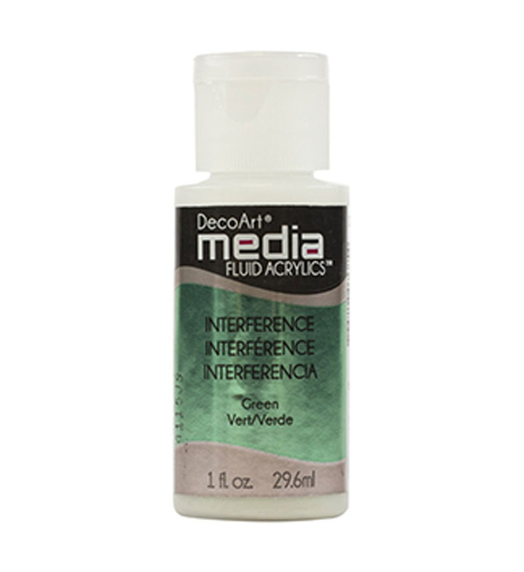 DecoArt Media Fluid Interference Colors