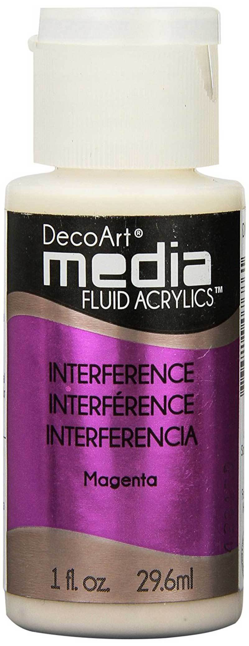 DecoArt Media Fluid Interference Colors