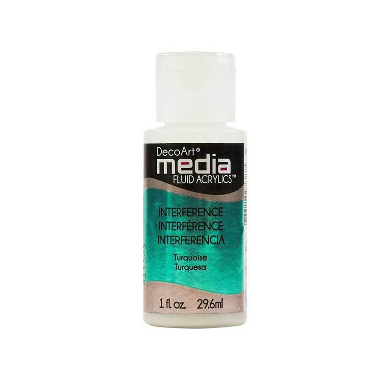 DecoArt Media Fluid Interference Colors