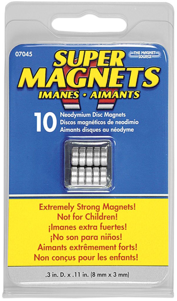 Super Magnets - Neodymium Disc Magnets