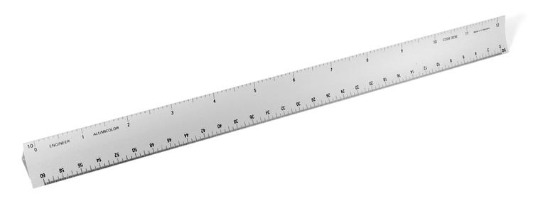 Hollow Engineer Scale (Aluminum)