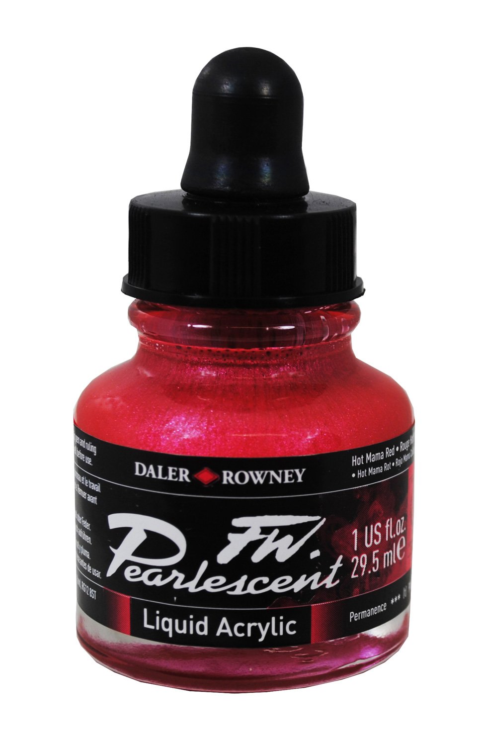 FW Pearlescent Acrylic Ink - 1oz Bottles