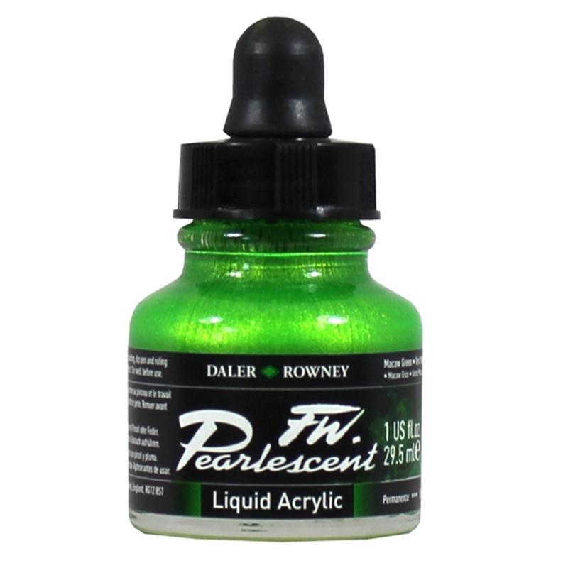 FW Pearlescent Acrylic Ink - 1oz Bottles