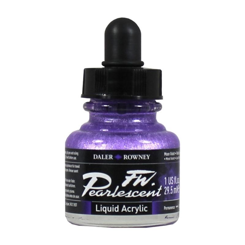 FW Pearlescent Acrylic Ink - 1oz Bottles