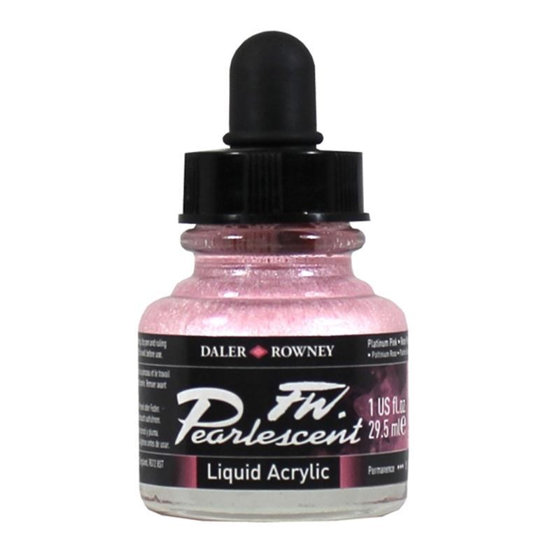 FW Pearlescent Acrylic Ink - 1oz Bottles