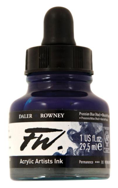 FW Acrylic Ink - 1oz Bottles