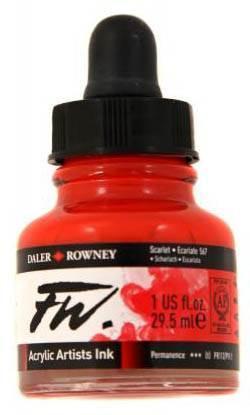 FW Acrylic Ink - 1oz Bottles