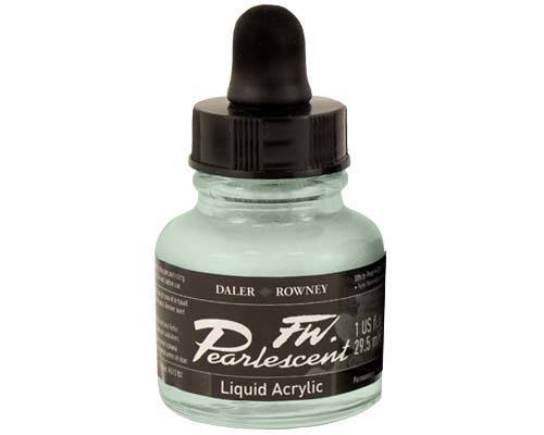 FW Pearlescent Acrylic Ink - 1oz Bottles