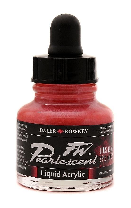 FW Pearlescent Acrylic Ink - 1oz Bottles