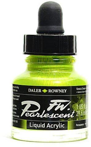 FW Pearlescent Acrylic Ink - 1oz Bottles