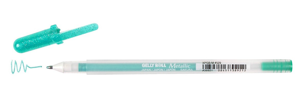 Gelly Roll Metallic Pen Green