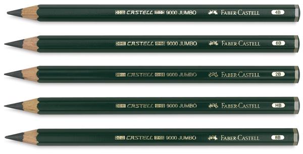 Faber Castell 9000 Jumbo Graphite Pencils