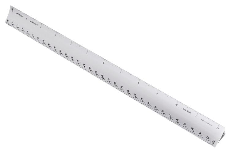 Hollow Aluminum Architectural Scale – Rileystreet Art Supply