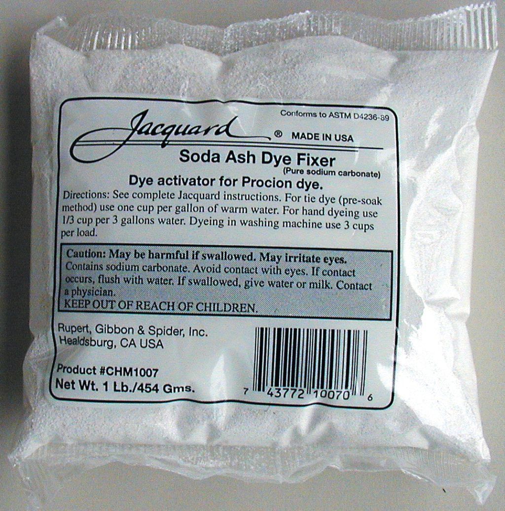 Jacquard Soda Ash Dye Fixer