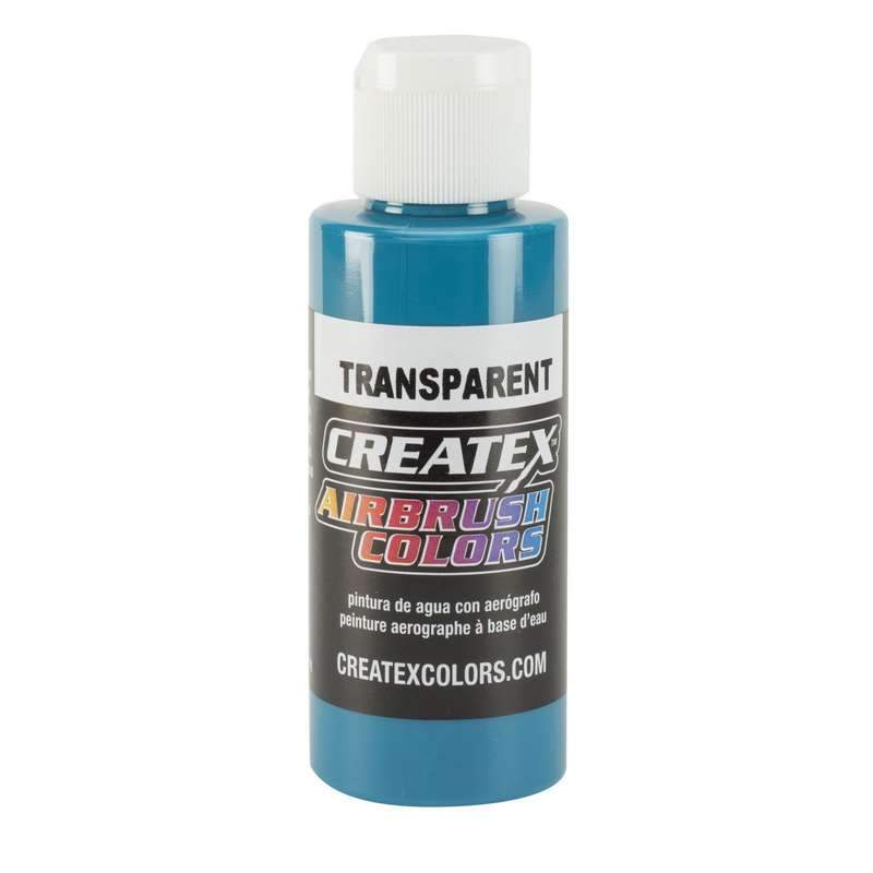 Createx Airbrush Paint 2 oz Iridescent Electric Blue