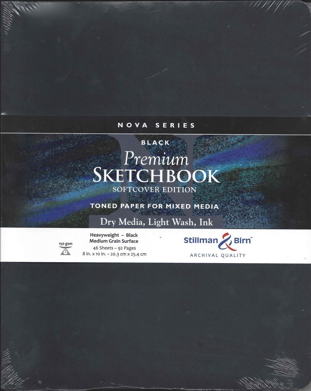 Stillman & Birn Nova Toned Black Sketchbooks
