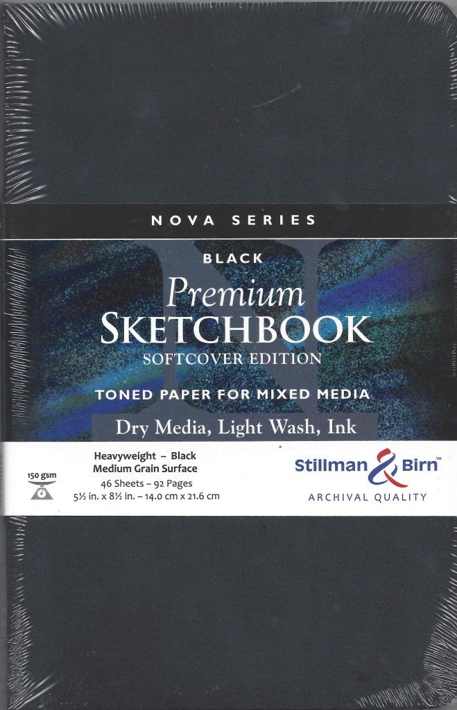 Stillman & Birn Nova Toned Black Sketchbooks